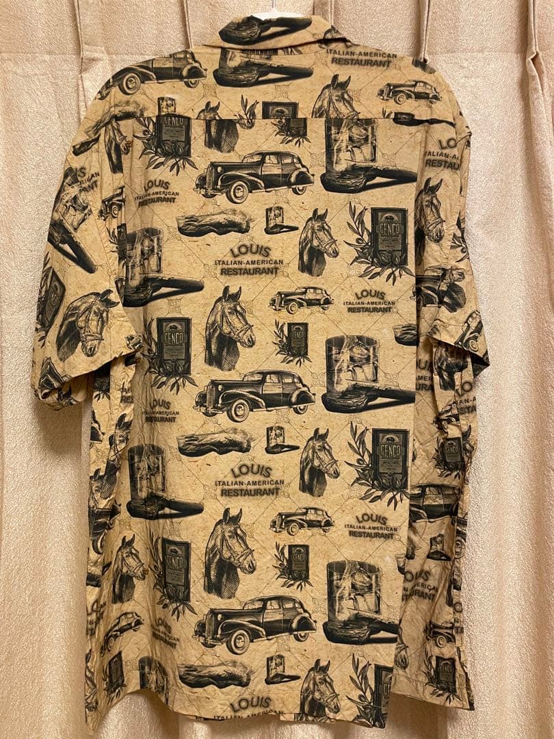 【schott】ショット×ゴッドファーザー　アロハシャツ　XL