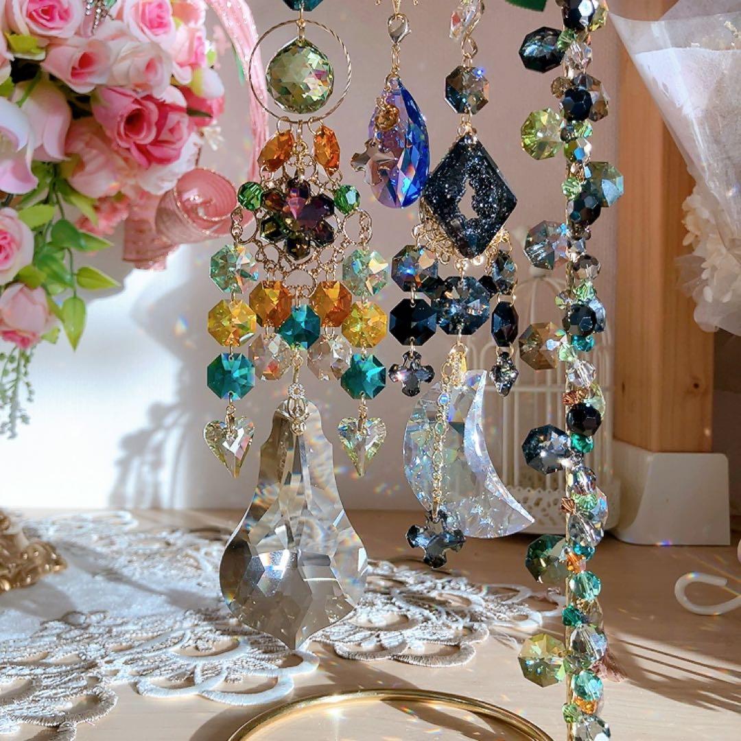 おばこ丸様♡*.スワロフスキー♡スタンドサンキャッチャー♡