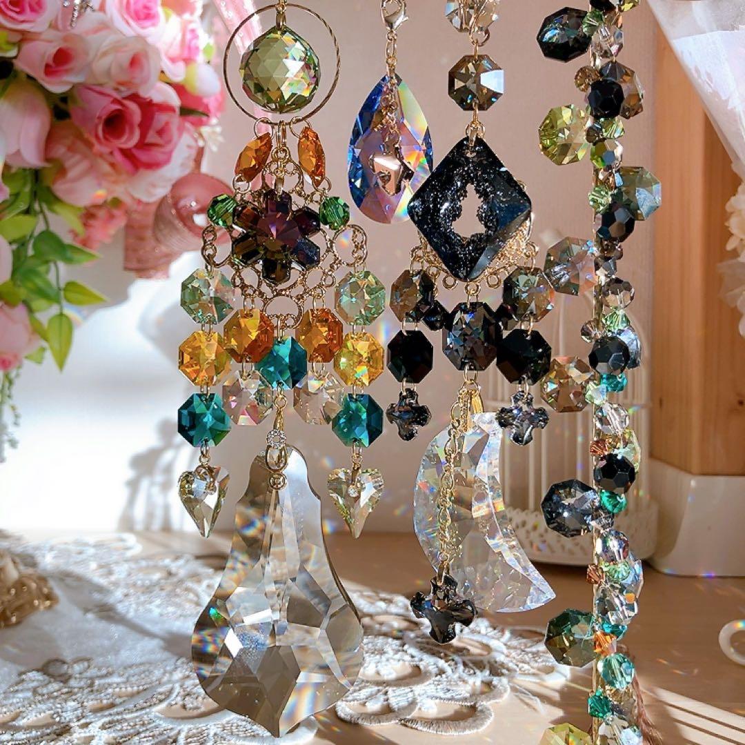 おばこ丸様♡*.スワロフスキー♡スタンドサンキャッチャー♡