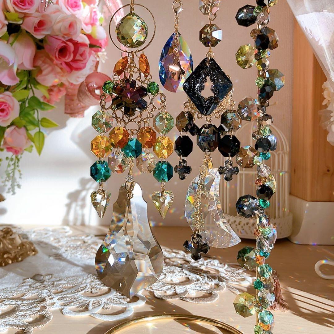 おばこ丸様♡*.スワロフスキー♡スタンドサンキャッチャー♡