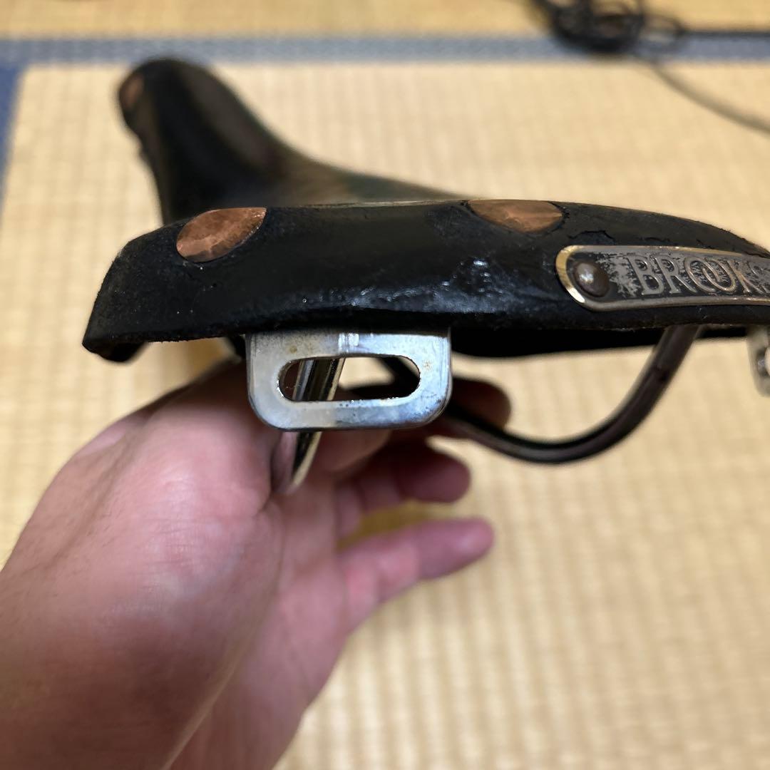 Allen I専用出品。BROOKS 黒 レザーサドル