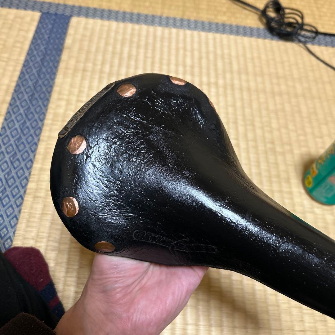Allen I専用出品。BROOKS 黒 レザーサドル