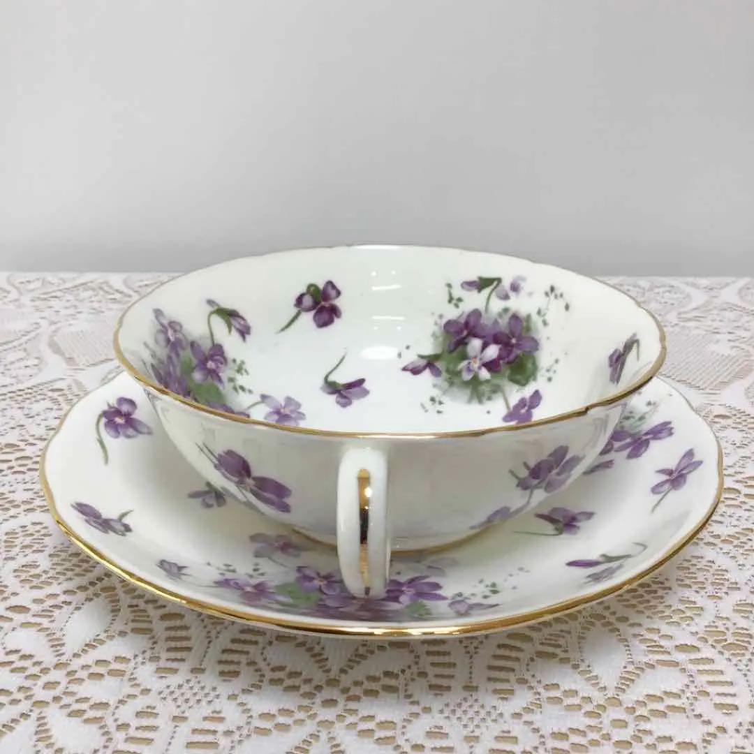 ハマースレイ　バイオレット　スープカップ　③