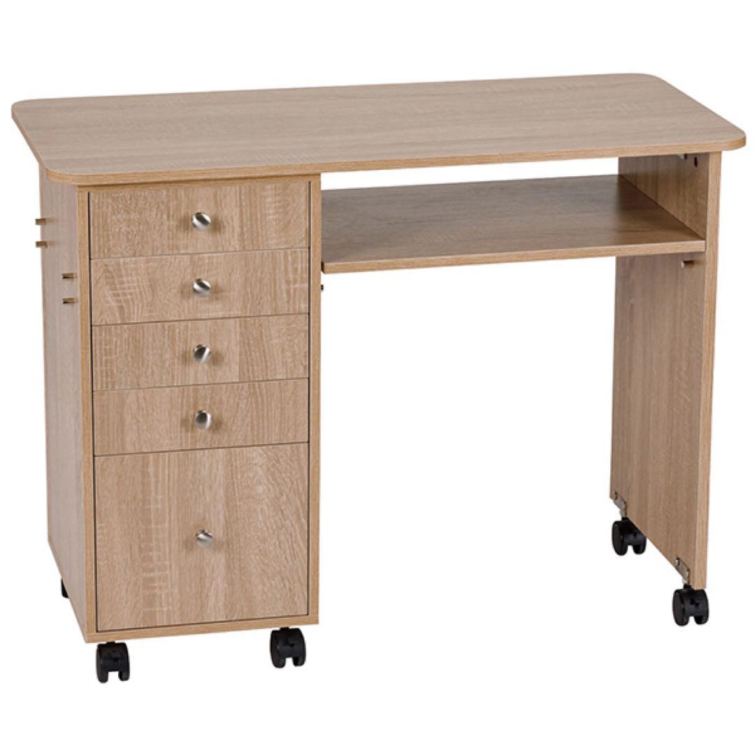 FV-5710 ネイルテーブル (ネオスイッチ) ライトブラウン