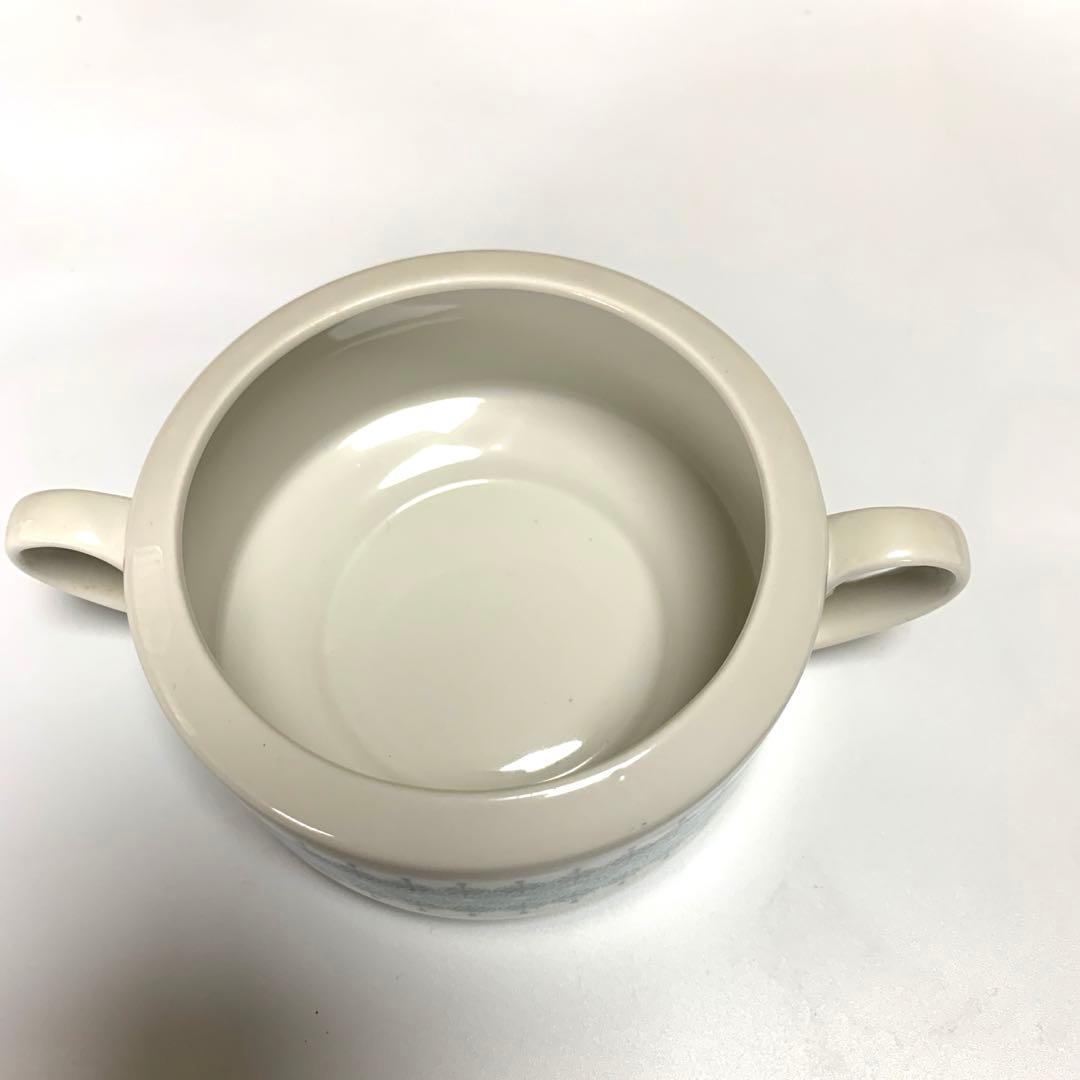 アラビア食器　フィンランド　旧ロゴマーク　ビンテージ　両取手　スープカップ