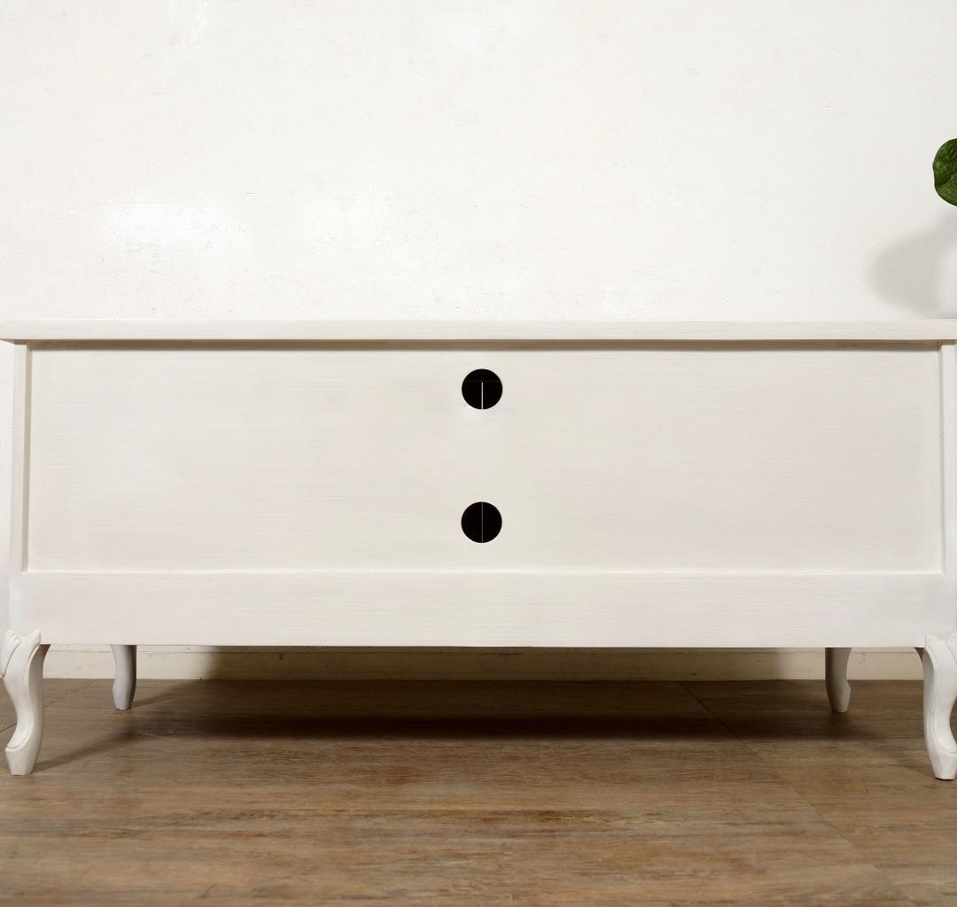 ヨーロピアンスタイル 猫脚　　テレビ台　ボード 　ラック　幅　120cm