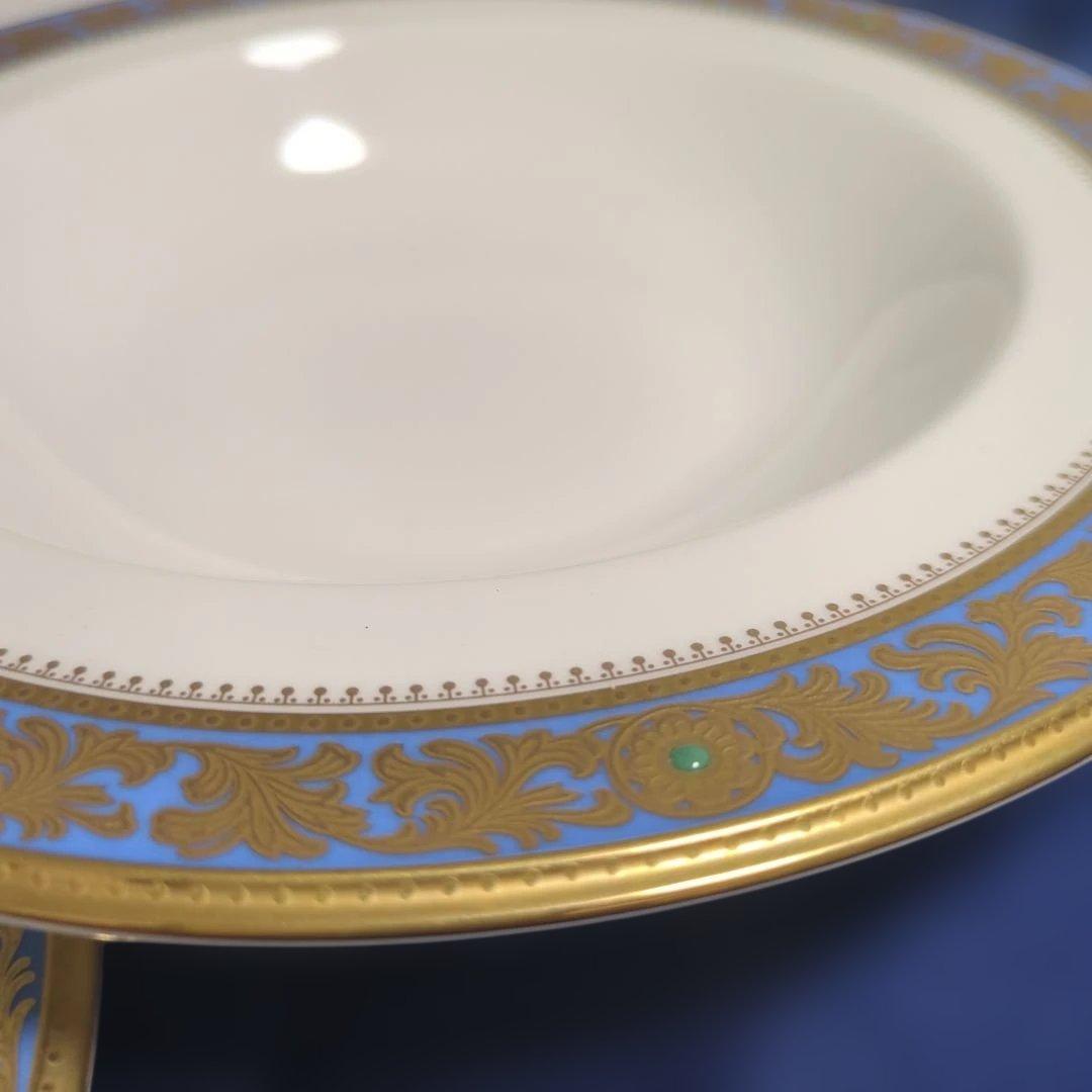 ノリタケ グランブロシェ 食器20点セット 白地 金色装飾