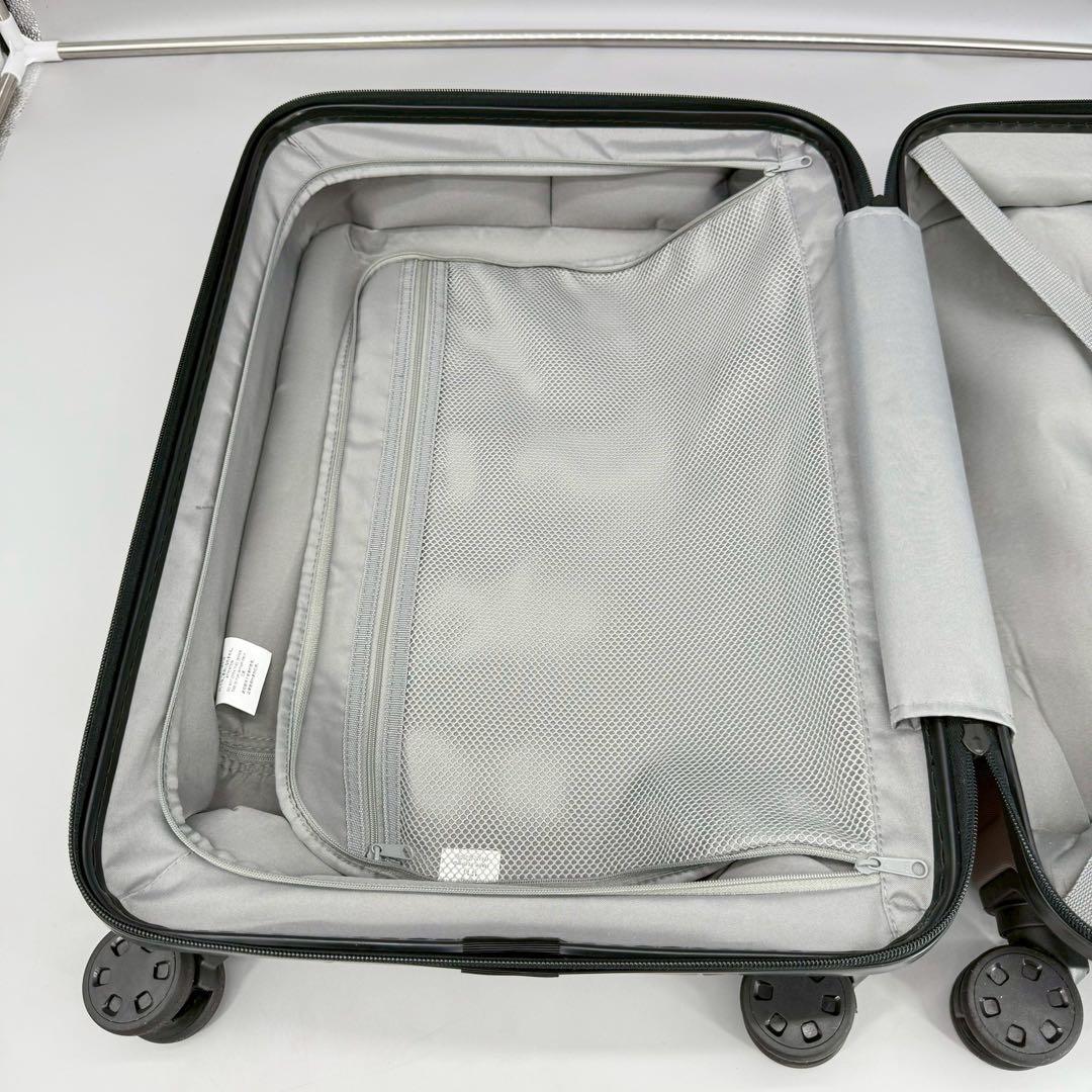 無印良品　4輪キャリーケース ベージュ　ゴールド　35L