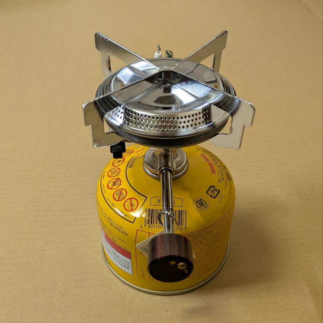 【美品】PRIMUSコンパクトバーナーP-2243木製ハンドル