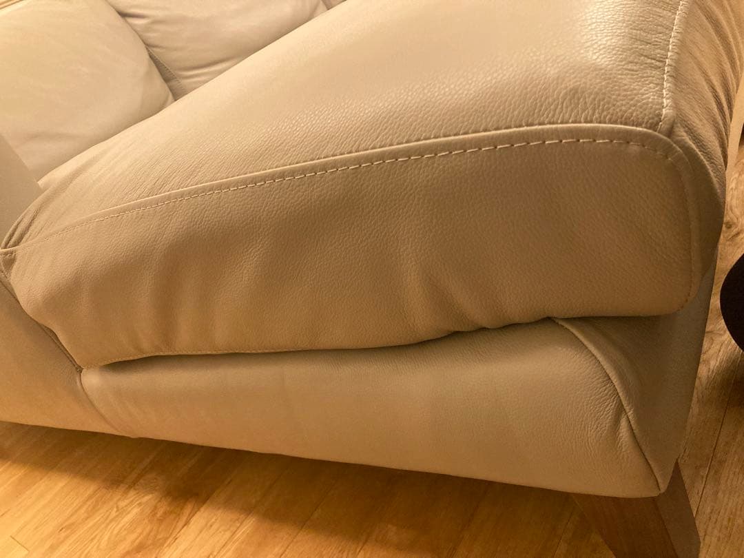 アクタス　レザー L字型　ソファ 【北海道札幌市】