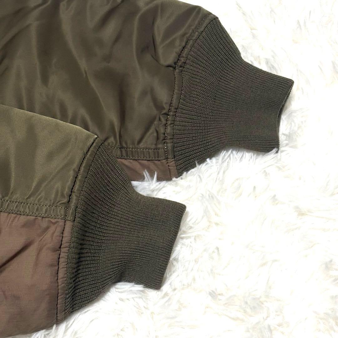 希少 L HUF ALPHA 別注 MA-1 ハフ アルファ フライトジャケット