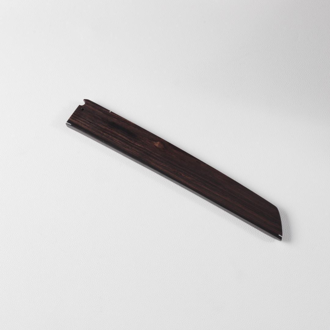 下田 伸弥  骨切り包丁 専用の鞘 アフリカ黒檀 尺（刃渡り300mm）