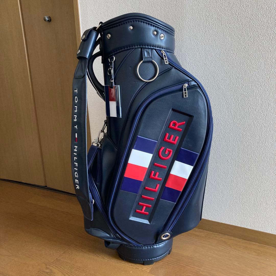   トミーヒルフィガー キャディバッグ ネイビー 紺