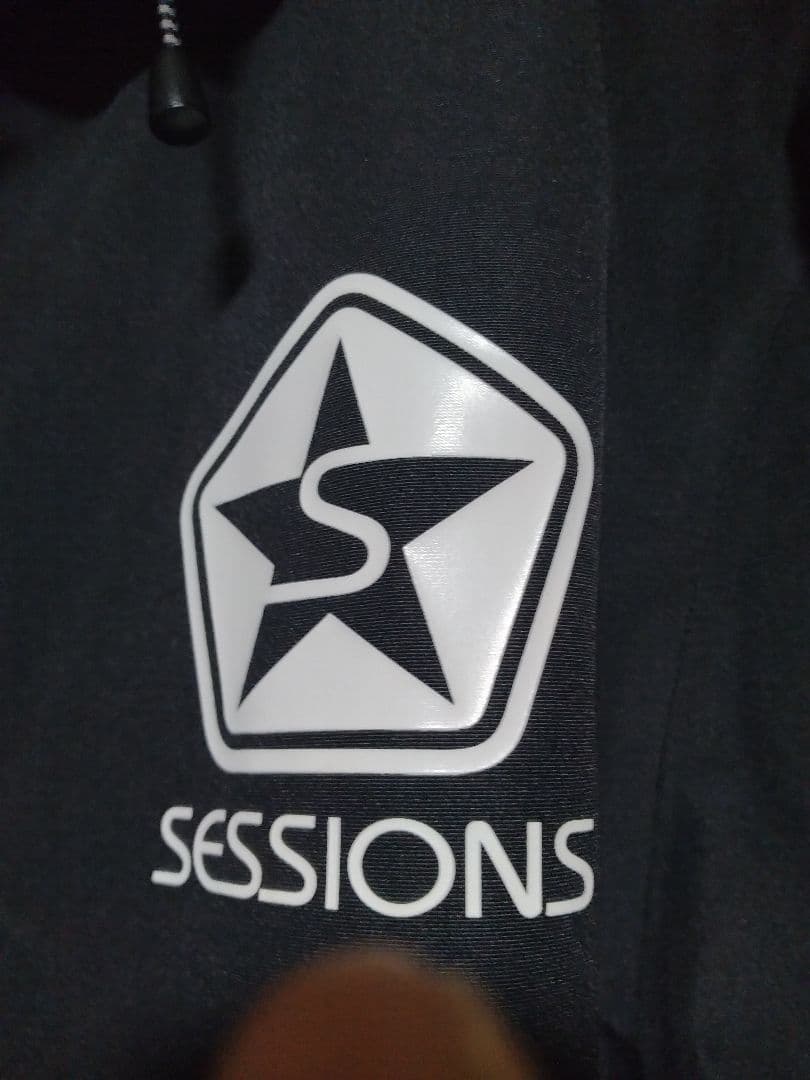 値下げ　SESSIONS セッションズ スノーボード バイタルジャケット 黒
