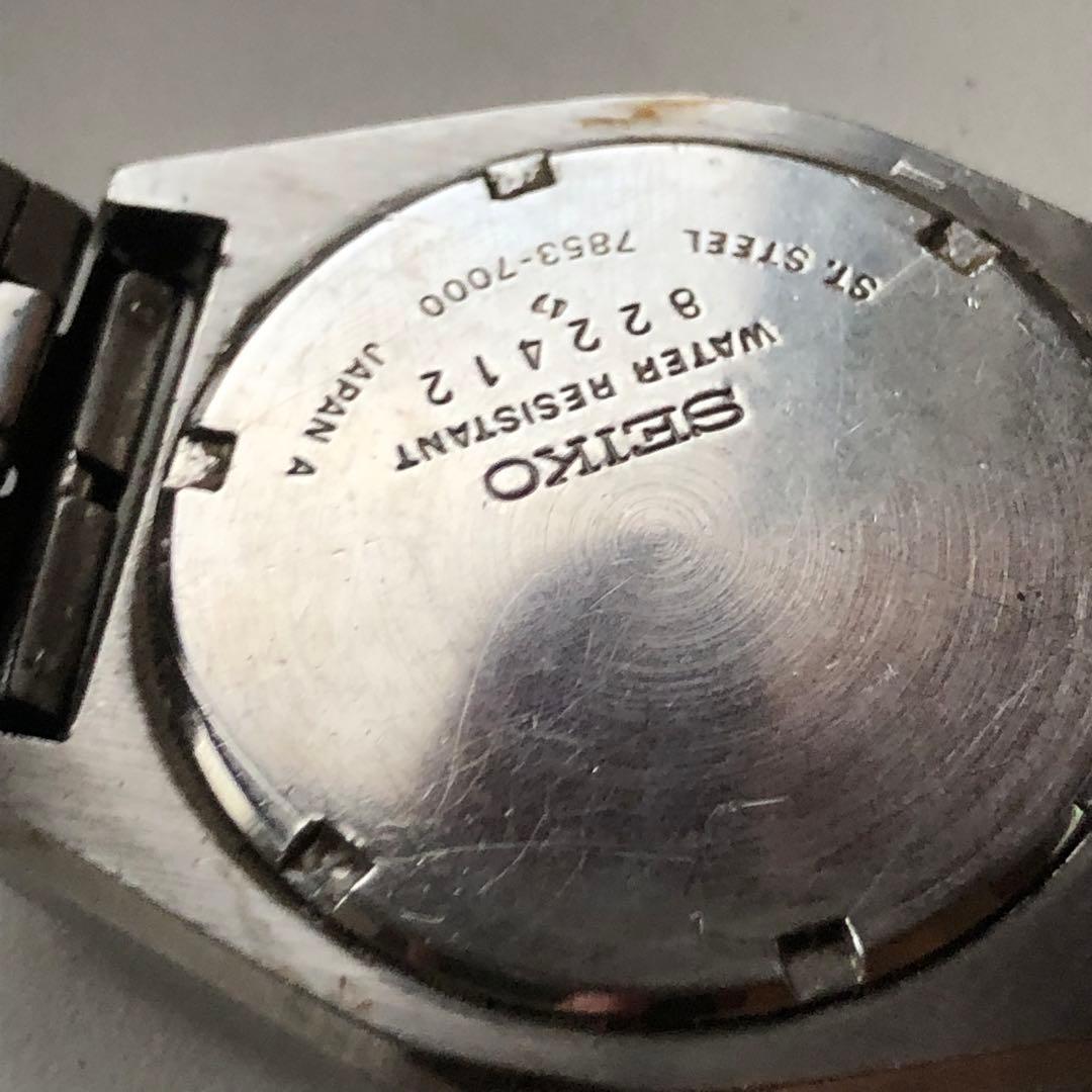 【極上品】SEIKO LORD QUARTZ ピンク文字盤　　稼働品　腕時計