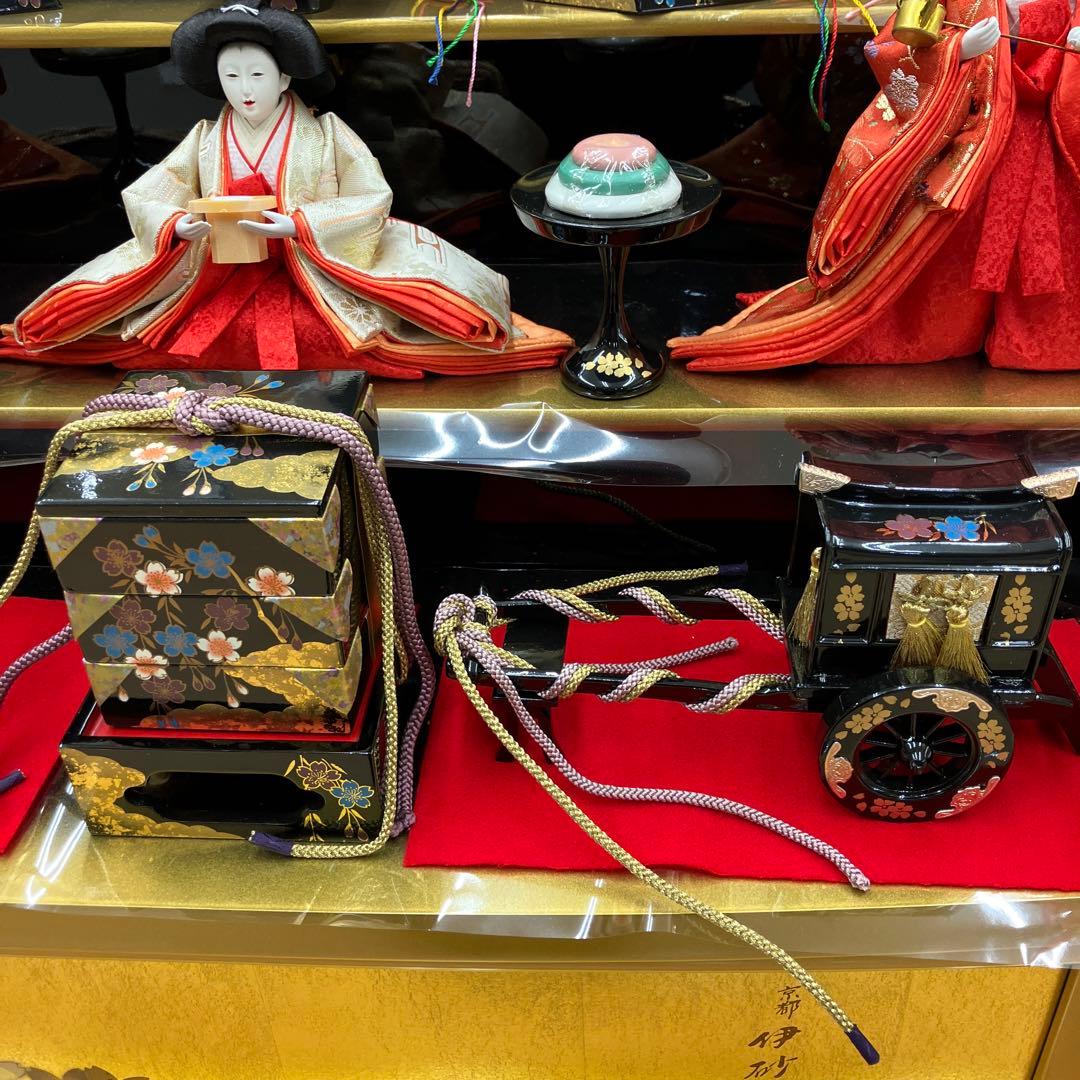 東玉姫小町雛三段飾り