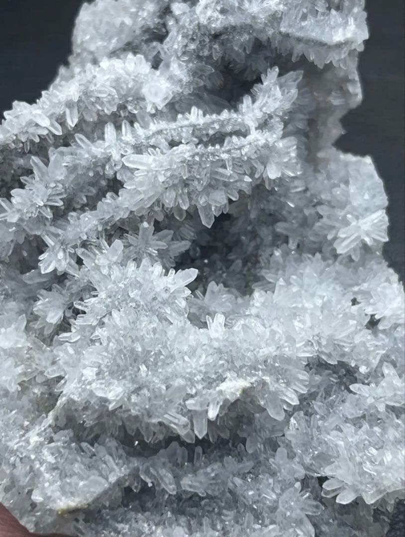 天然フラワー状水晶クラスター　両面水晶　高品質　ヒマラヤ産　パワーストーン　浄化