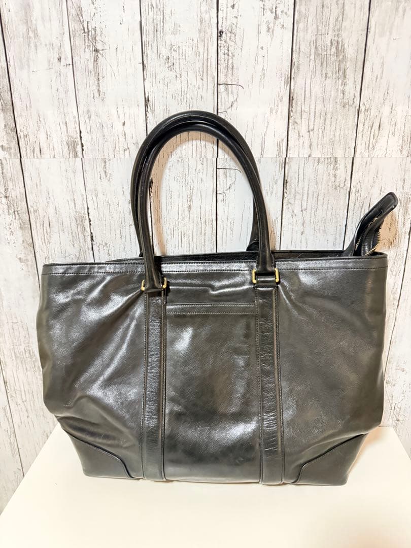 coach トートバッグ　ブラック　オールドコーチ
