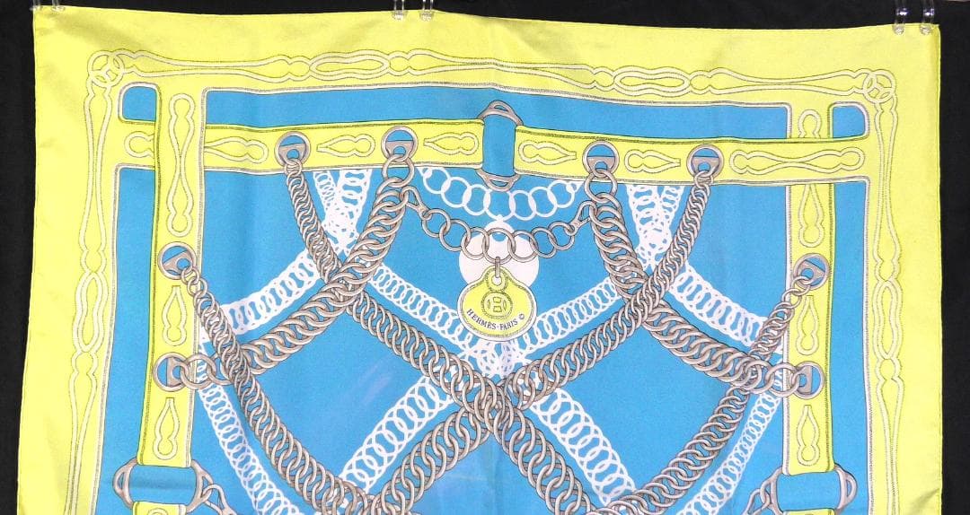 HERMES エルメス　大判スカーフ　カレ90　 D470