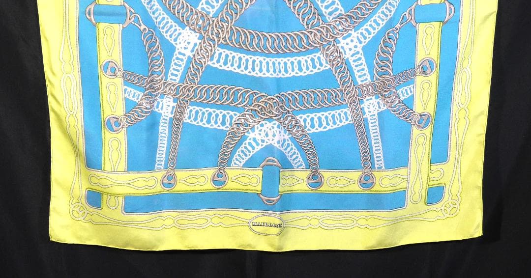 HERMES エルメス　大判スカーフ　カレ90　 D470