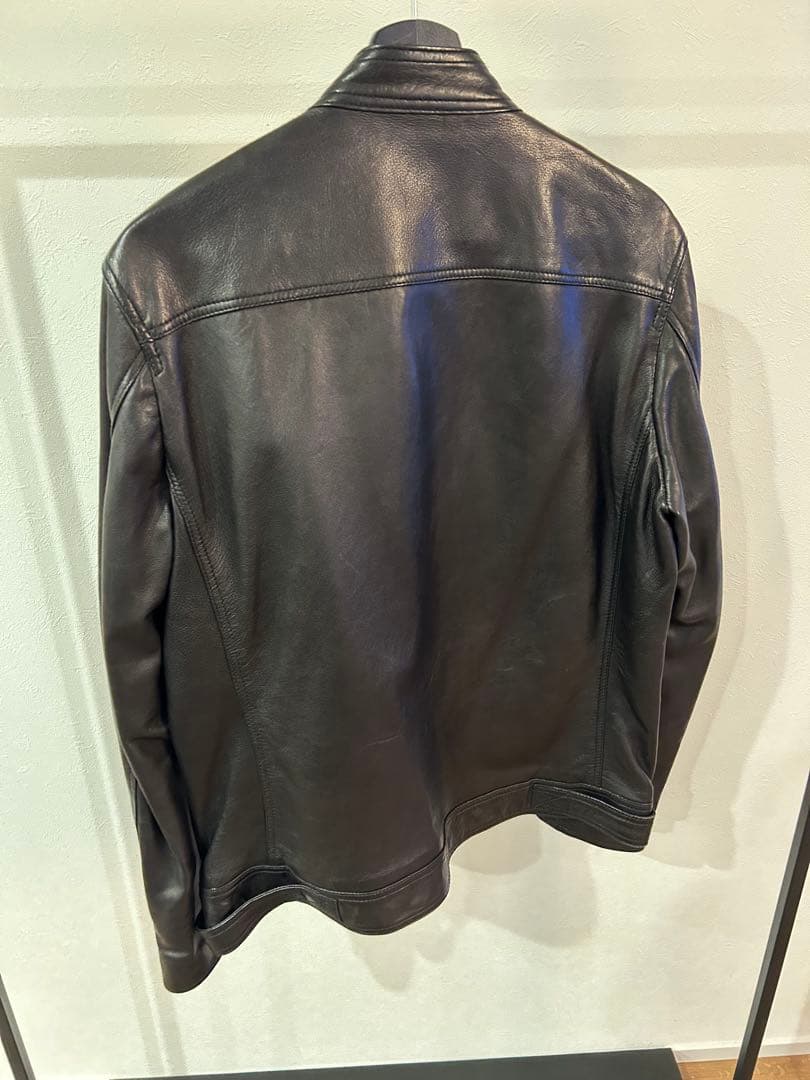 【最終値下げ】メゾンスペシャル シングルライダース レザージャケット 羊革
