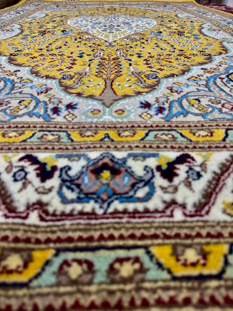 高品質 ペルシャ 手織り 絨毯 ( Tabriz Tree of Life )