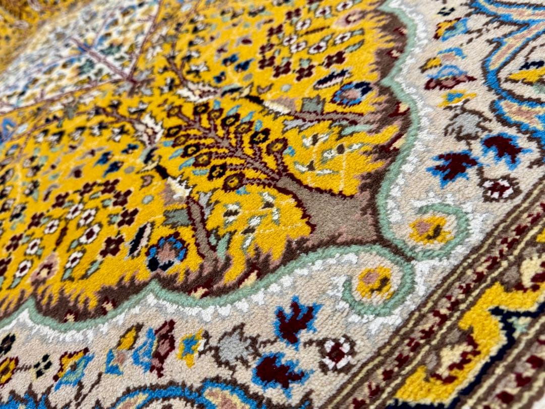 高品質 ペルシャ 手織り 絨毯 ( Tabriz Tree of Life )