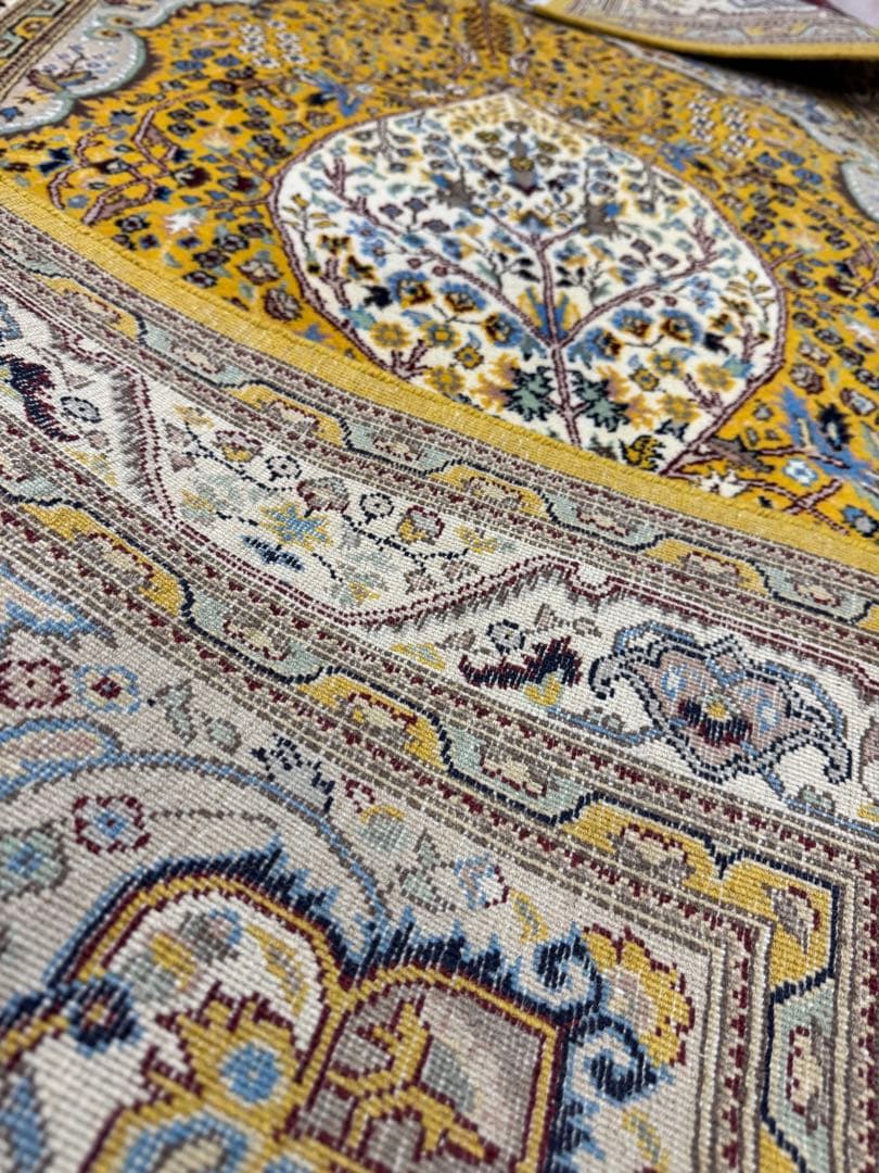 高品質 ペルシャ 手織り 絨毯 ( Tabriz Tree of Life )