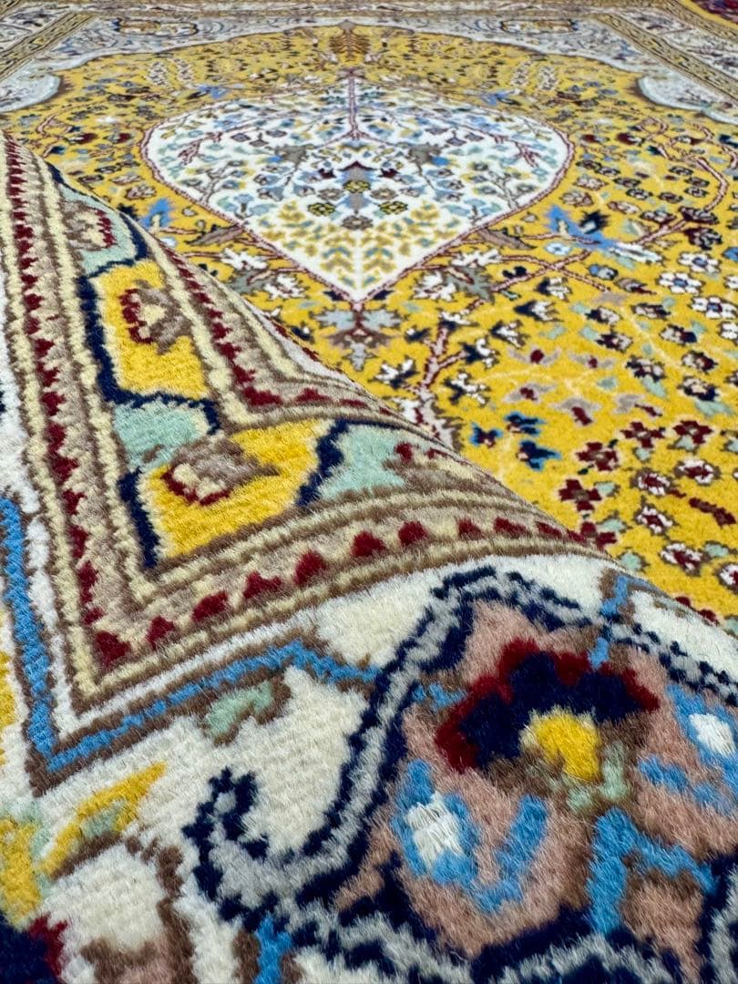 高品質 ペルシャ 手織り 絨毯 ( Tabriz Tree of Life )