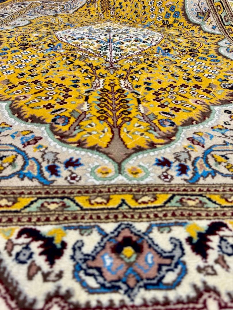 高品質 ペルシャ 手織り 絨毯 ( Tabriz Tree of Life )