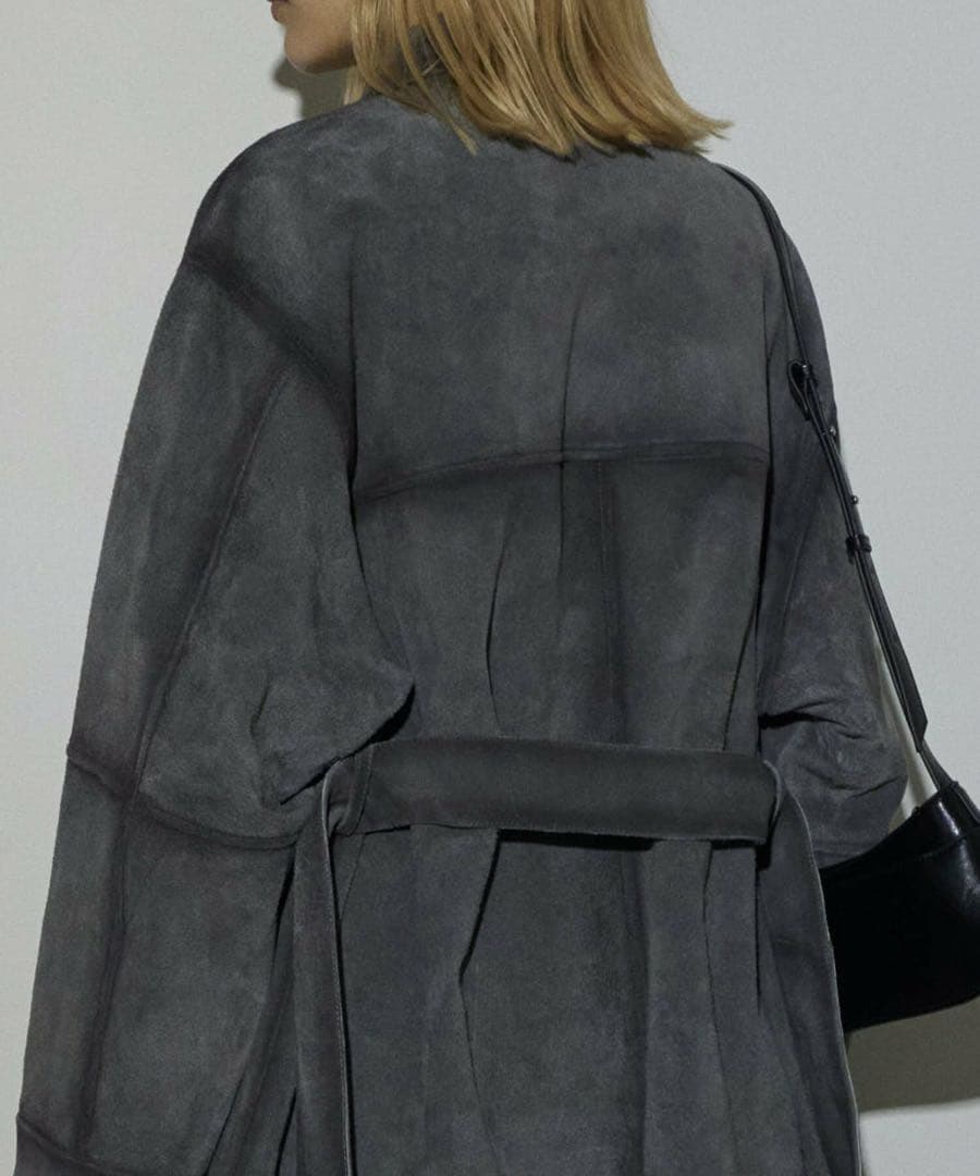 専用ページ　メゾンスペシャルReal Suede Oversized Shirt