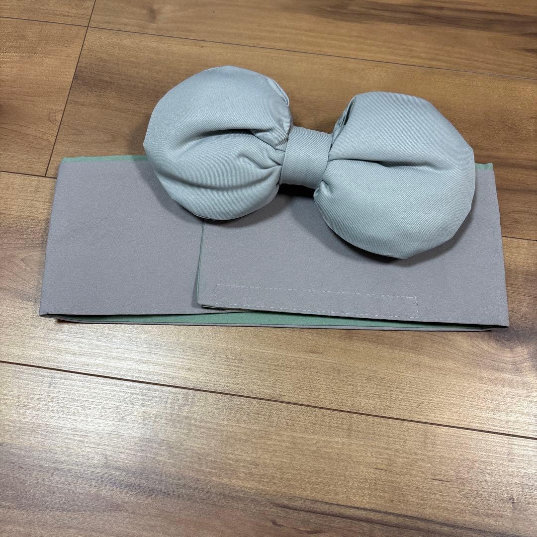 キャサリンコテージ 着付け簡単袴セット ダリアエクラ×灰色袴 150cm