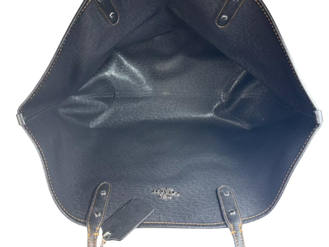 COACH コーチ F25820 トートバッグ PVCレザー ミツバチ ポーチ付