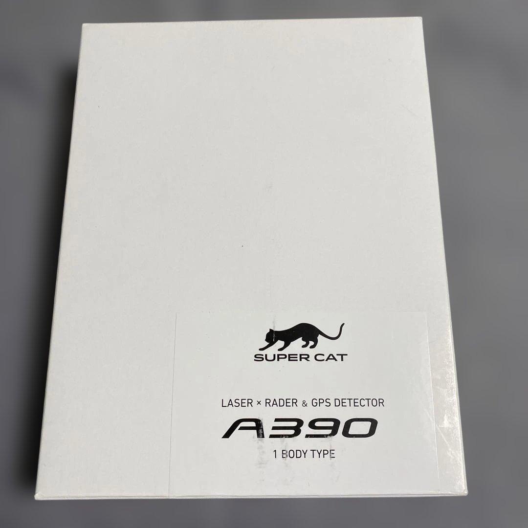 SUPER CAT レーザー&レーダー探知機　A390