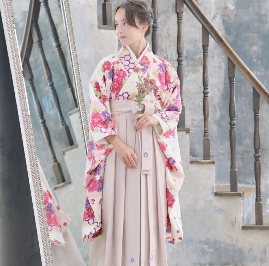卒業式　袴　160センチ　ピンク