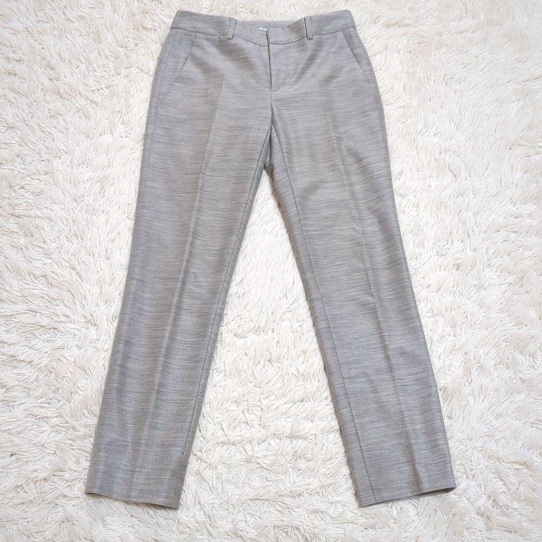 BEIGE, 0 CINDY ノーカラージャケット セットアップ グレー