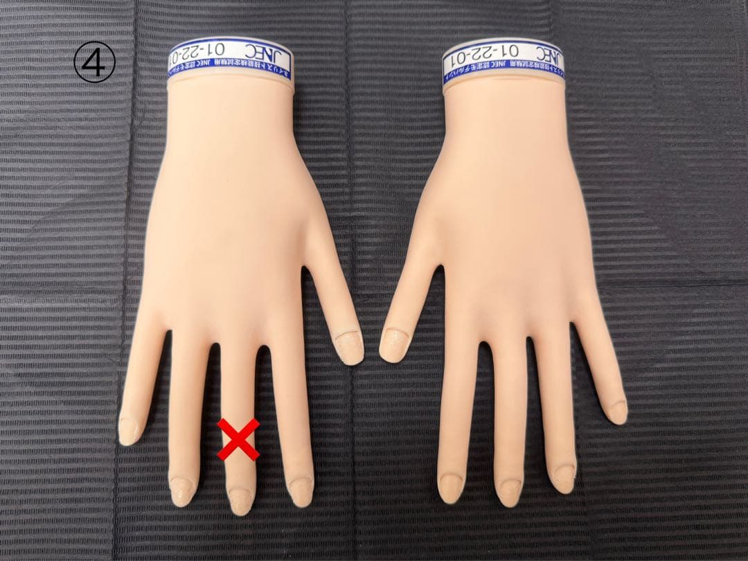 ネイリスト技能検定試験 JNEC認定モデルハンド