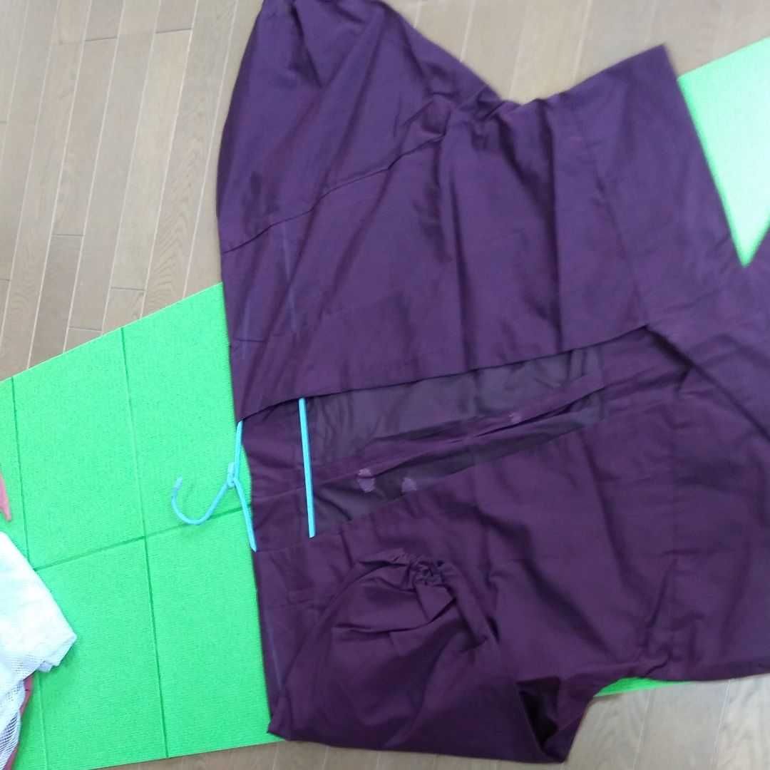 着物　うわっぱり　塵よけ　前掛け　エプロン水屋用　夏　絽　リメイク