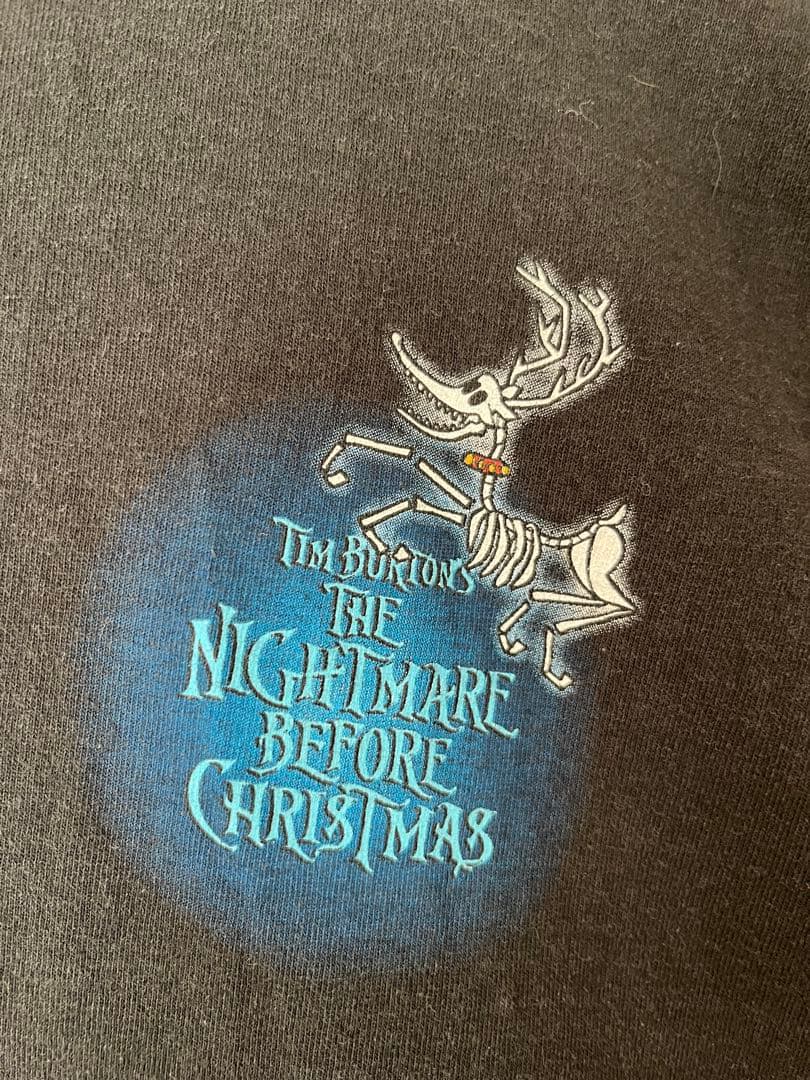 ディズニー ヴィンテージ ナイトメア ビフォアクリスマス Tシャツ XLサイズ