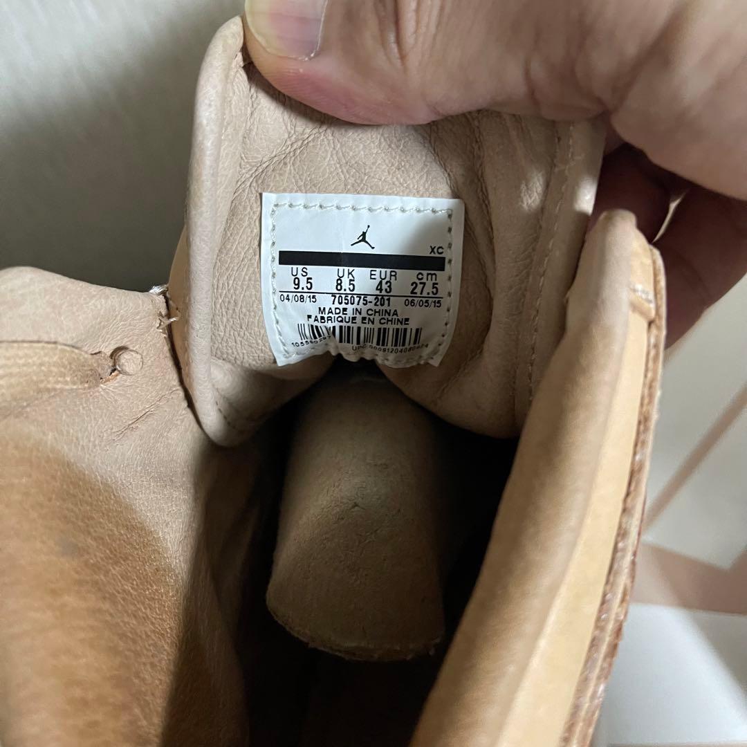 新品 AIR JORDAN 1 PINNACLE バケッタタン 27.5cm