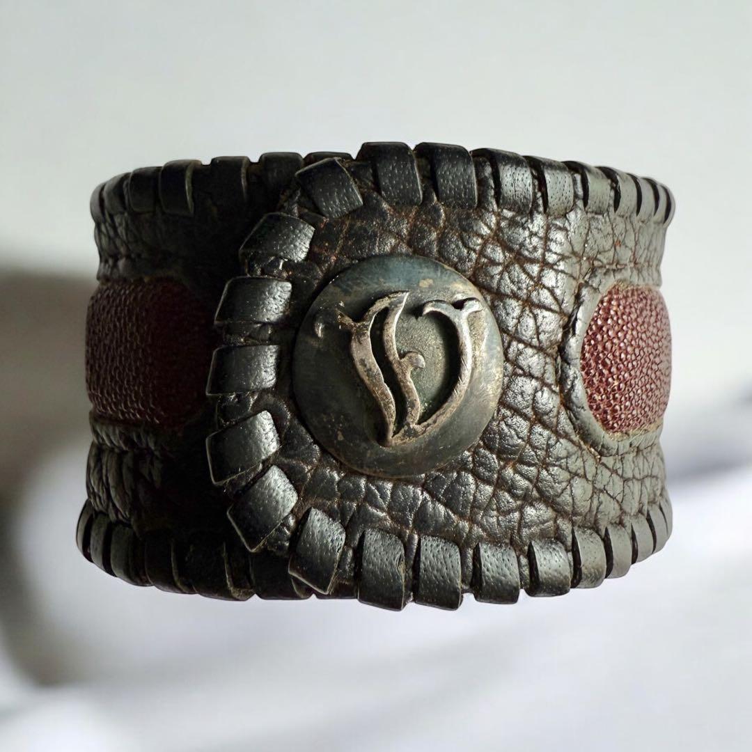 ガボールヴァンアンバーグレザーズ Van Amburgスティングレイバーガンディ