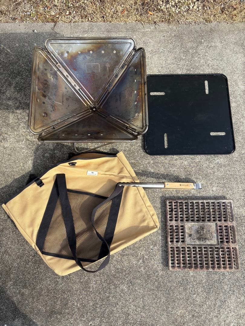  peak 焚き火台L セット