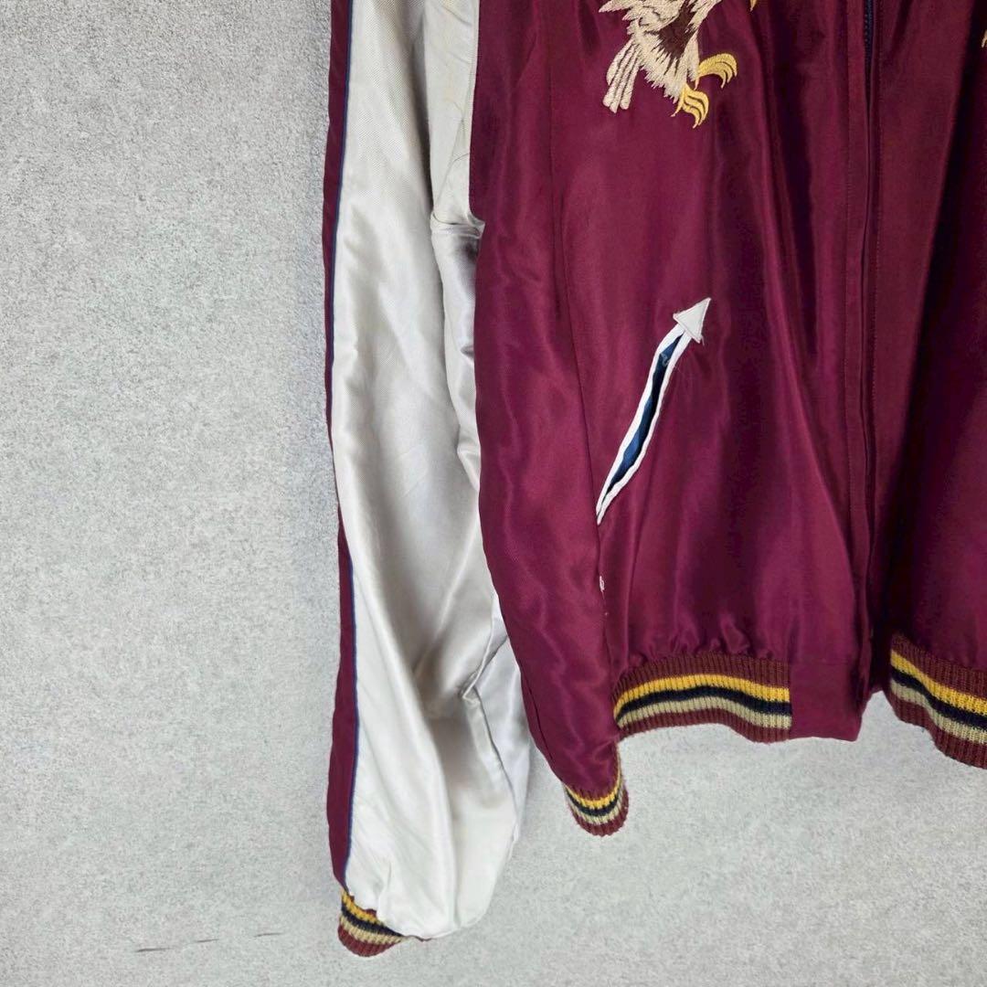 希少 TAILOR TOYO テーラー東洋 虎 鷹 刺繍 リバーシブル