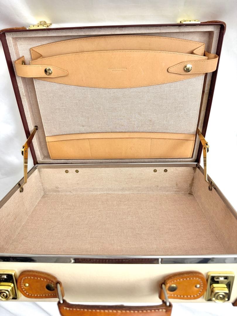 7F1502｜グローブトロッター アタッシュ ケース ビジネス バッグ サファリ