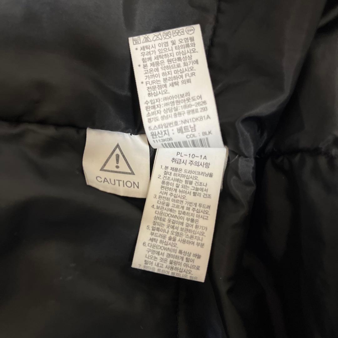 ノースフェイス ダウン レディースM ブラック THE NORTH FACE