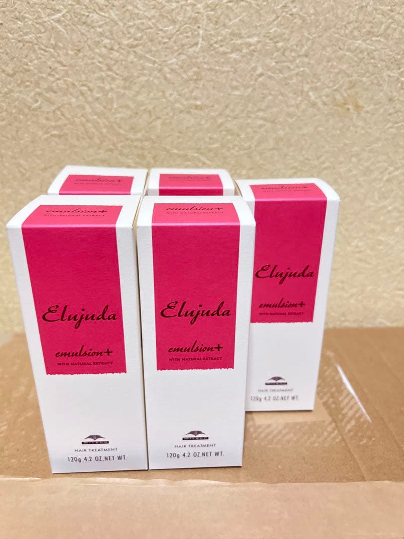 ミルボン ディーセス エルジューダ エマルジョン 120g 5本