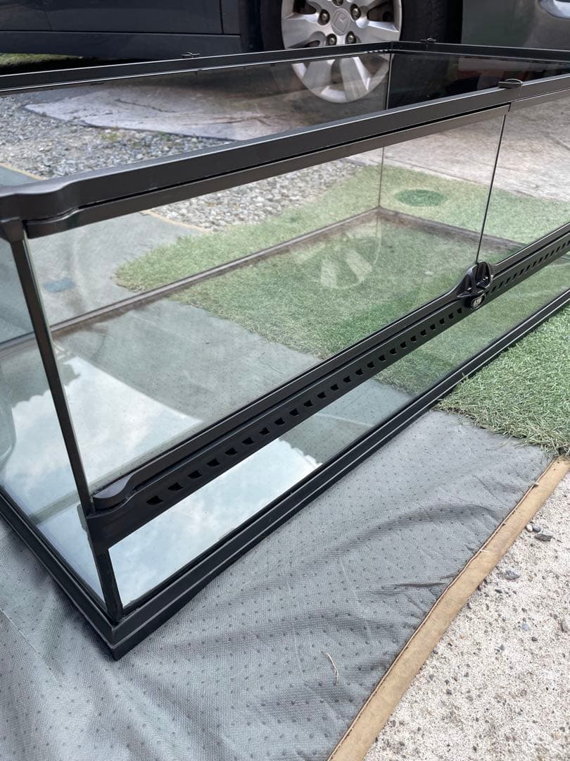 たのメル便発送 GEX グラステラリウム9030 爬虫類 ガラス ケージ