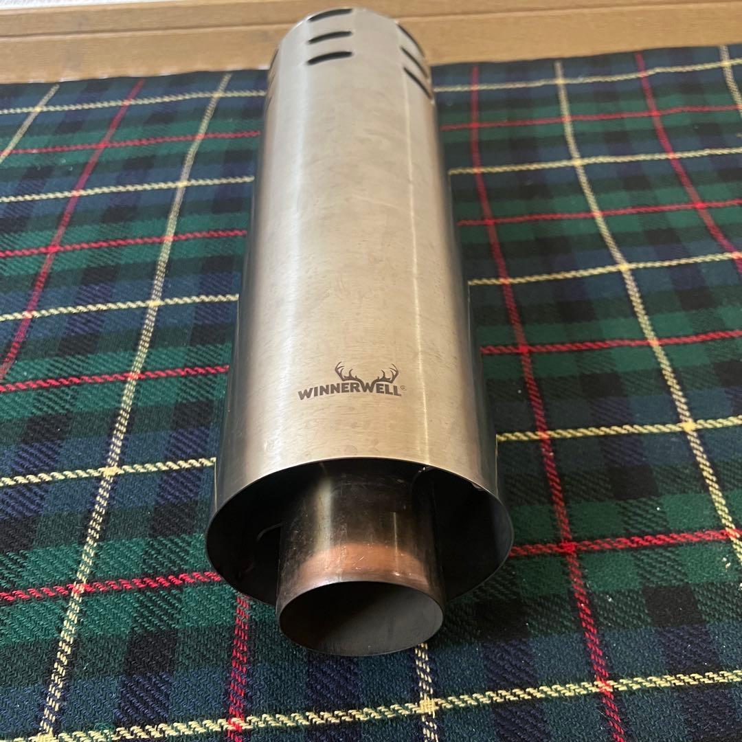 【中古品】 WINNERWELL ノマドビュー M 薪ストーブ 延長3本
