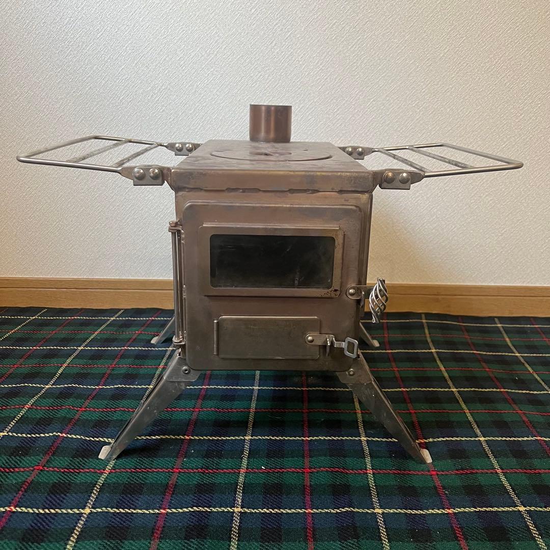 【中古品】 WINNERWELL ノマドビュー M 薪ストーブ 延長3本