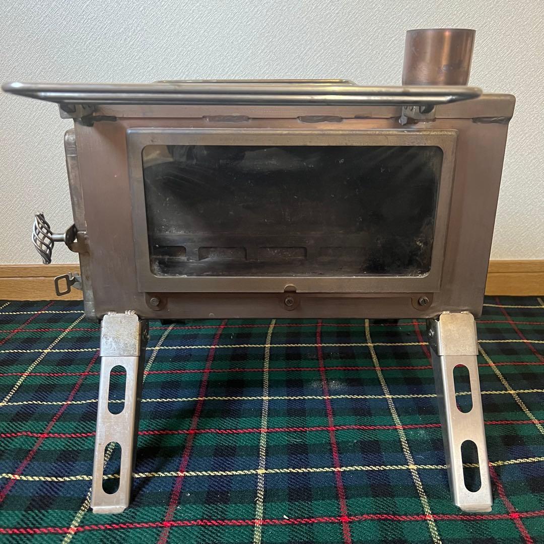 【中古品】 WINNERWELL ノマドビュー M 薪ストーブ 延長3本